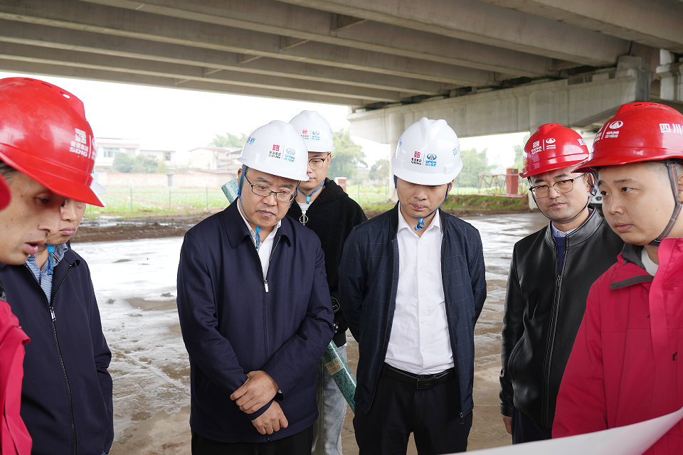 华体huati(中国)党委副书记、副董事长、总经理羊勇调研督导重点项目生产建设工作